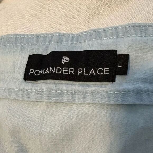 Chambray Lola Dress Pomander Place,‎ Tuckernuck XXL - Picture 4 of 5